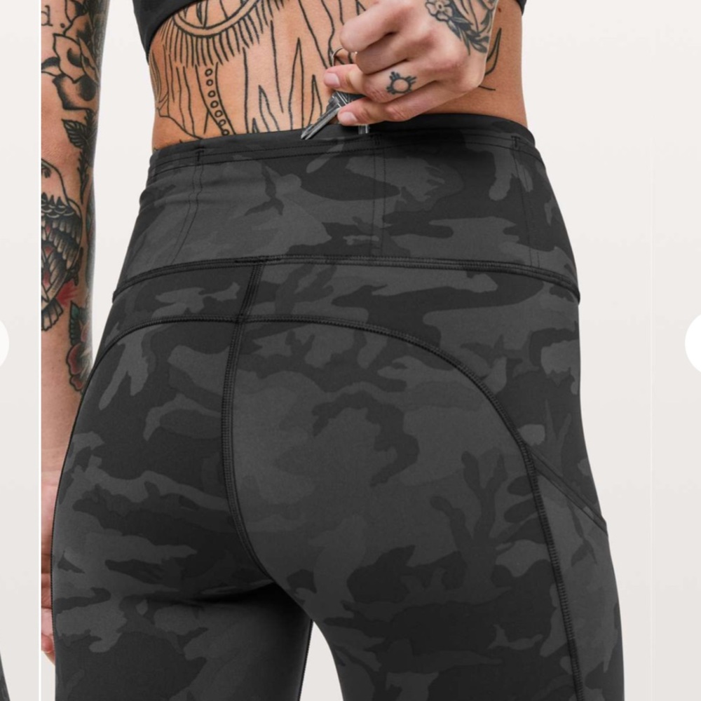 🍋NWT Lululemon Fast and Free HR crop 19”